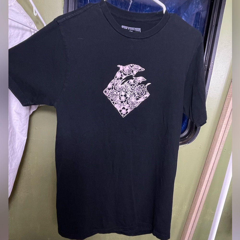 Pink +Dolphin Graphic TShirt